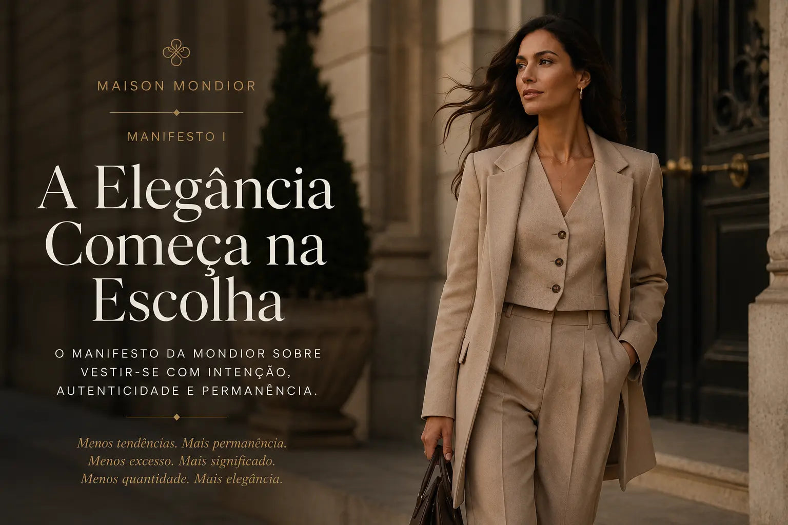 A Elegância Começa na Escolha