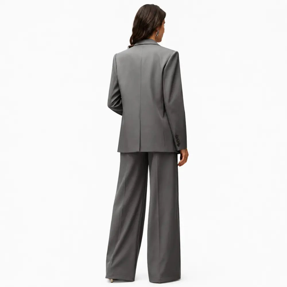 Conjunto Feminino Alfaiataria Privée - Cinza