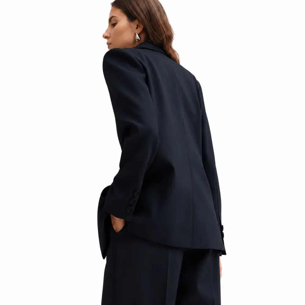 Conjunto Feminino Alfaiataria Privée - Azul Marinho
