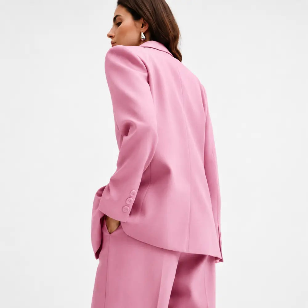 Conjunto Feminino Alfaiataria Privée - Rosa