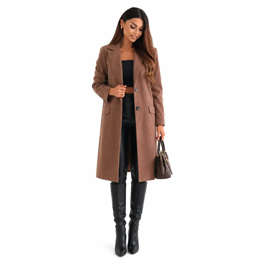 Sobretudo Feminino Alfaiataria Longo Clássico Torino Atelier