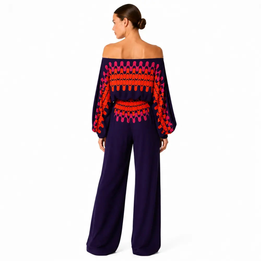 Conjunto Feminino Cetim Ombro Único Ravello