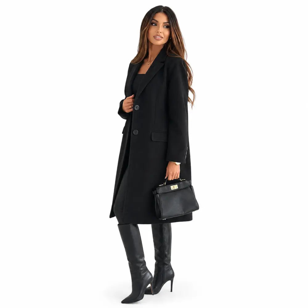 Sobretudo Feminino Alfaiataria Longo Clássico Torino Atelier