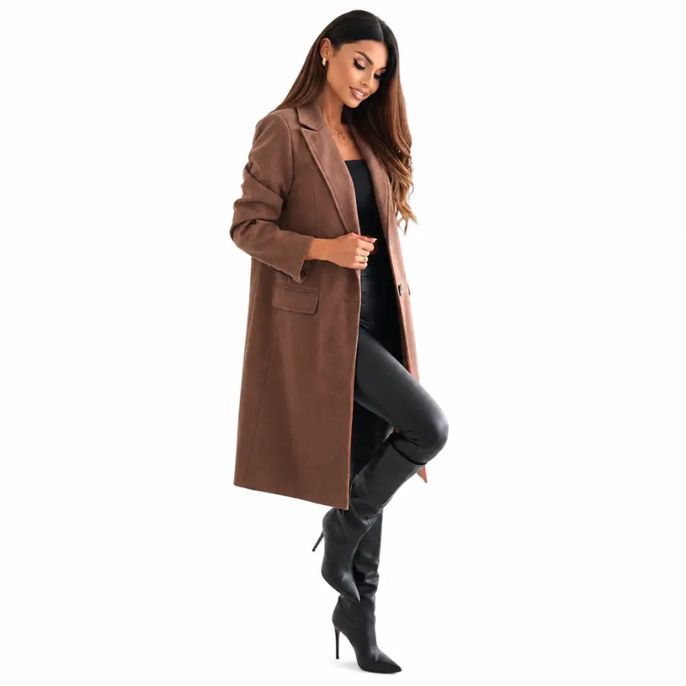 Sobretudo Feminino Alfaiataria Longo Clássico Torino Atelier