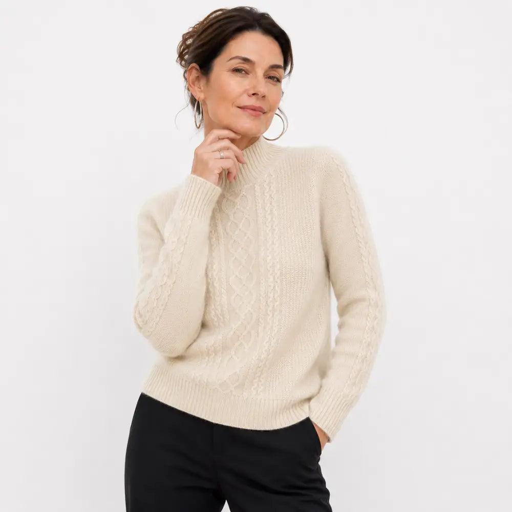 Suéter Feminino Gola Alta Windsor Firenze