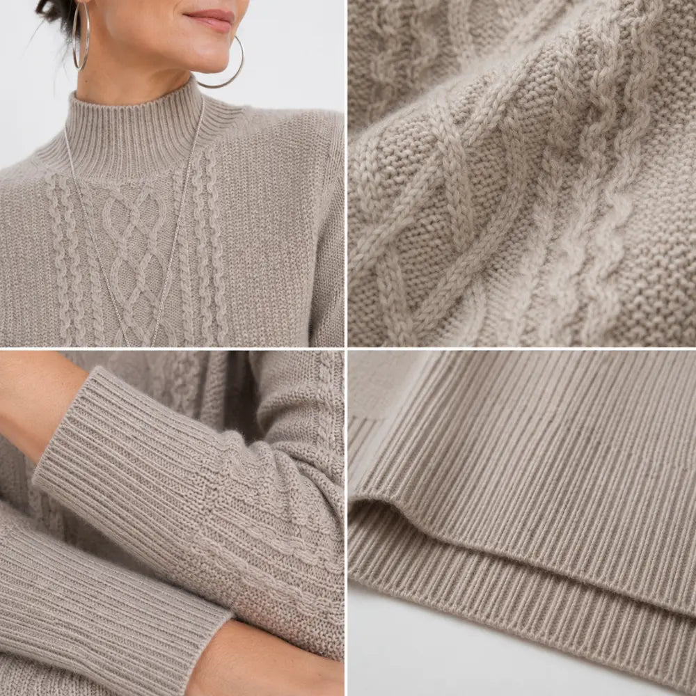 Suéter Feminino Gola Alta Windsor Firenze