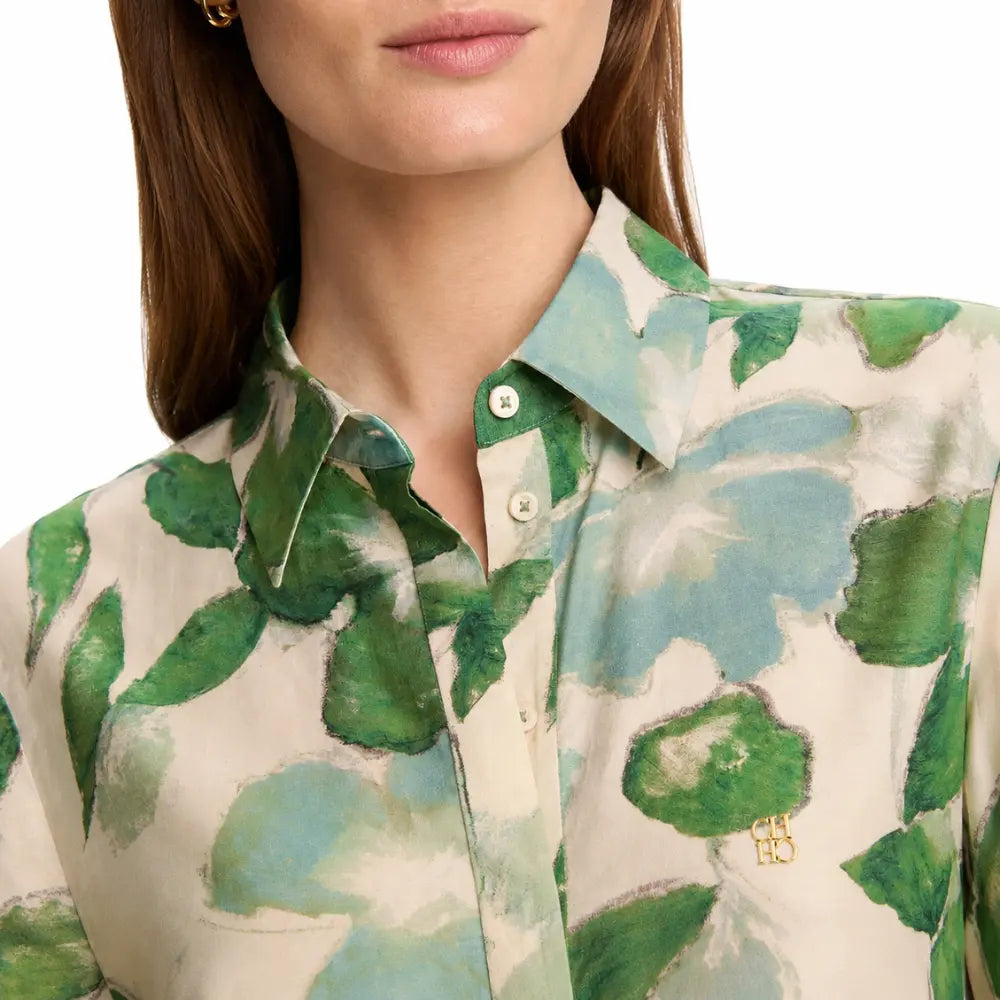 Camisa Floral Verona Feminina Premium