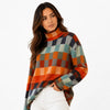 Suéter Feminino Gola Alta Cashmere Verona