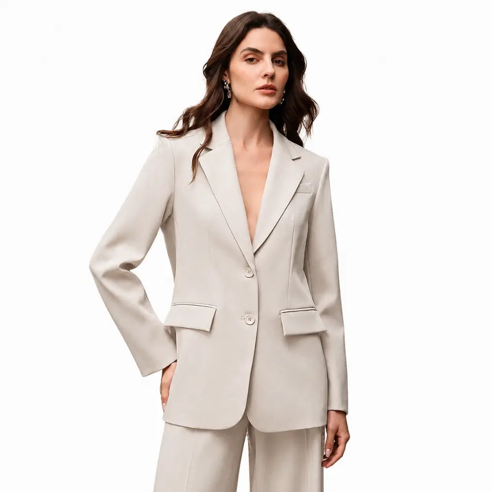 Conjunto Feminino Alfaiataria Privée - Areia