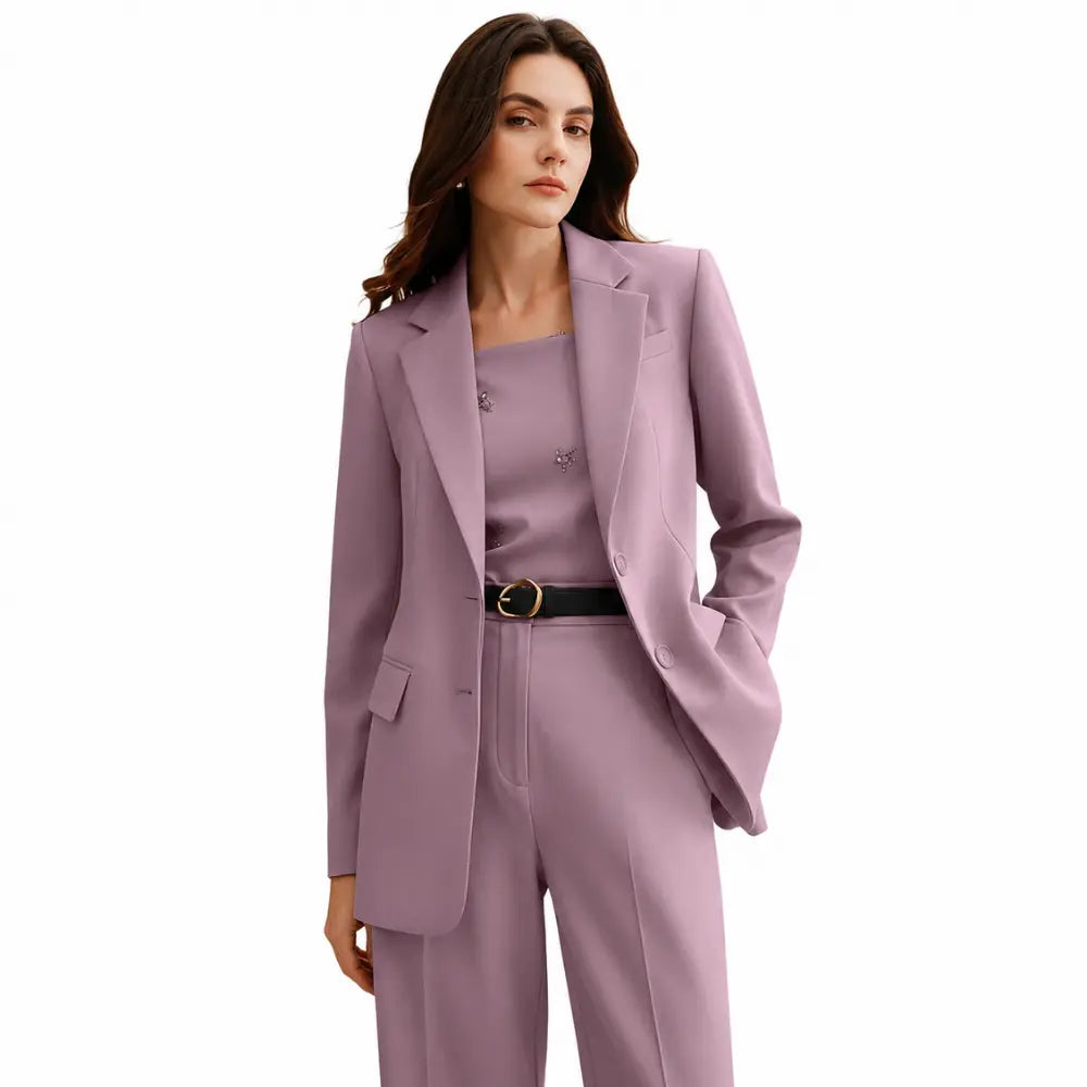 Conjunto Feminino Alfaiataria Privée - Lilás