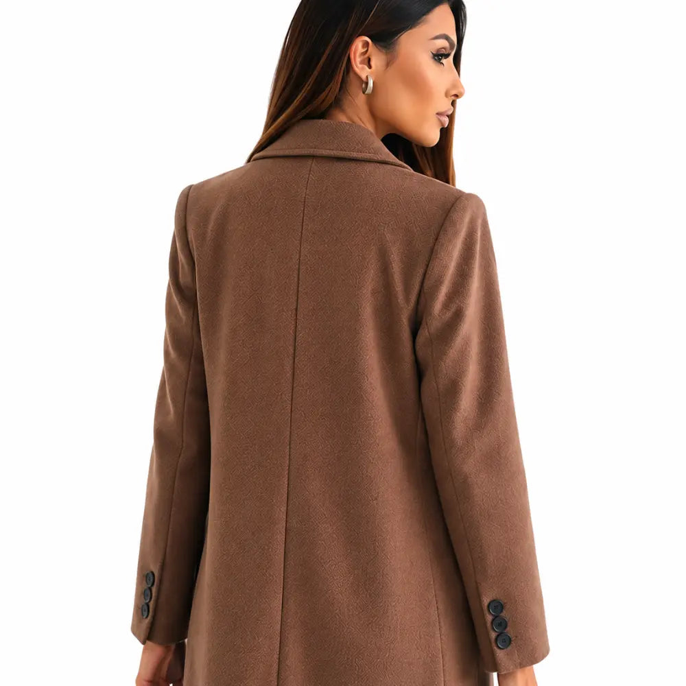 Sobretudo Feminino Alfaiataria Longo Clássico Torino Atelier