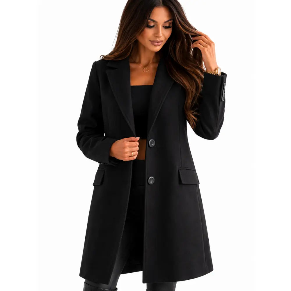 Sobretudo Feminino Alfaiataria Longo Clássico Torino Atelier
