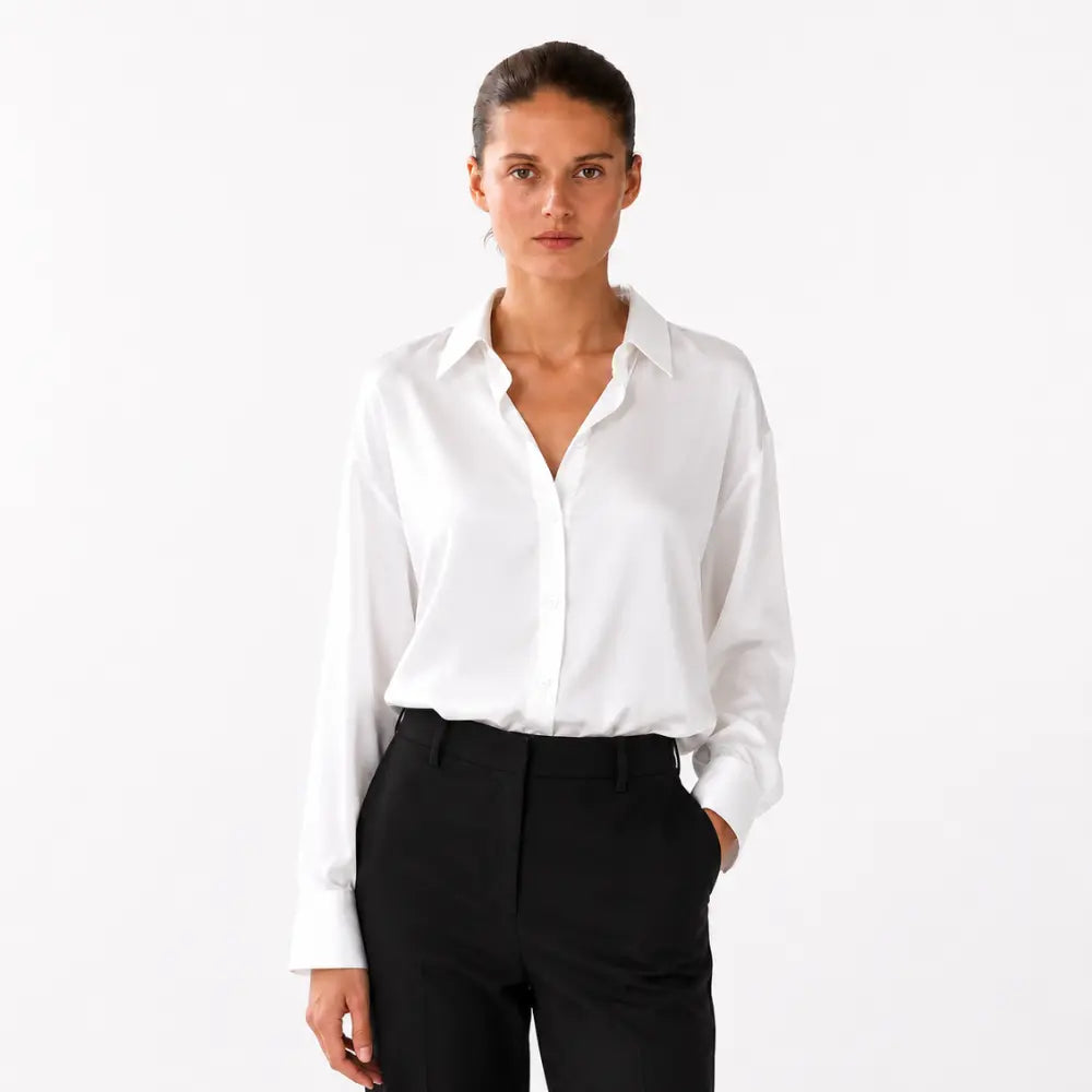 Camisa Feminina Cetim Verona Premium