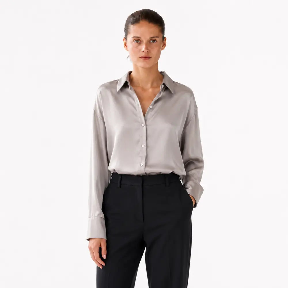 Camisa Feminina Cetim Verona Premium