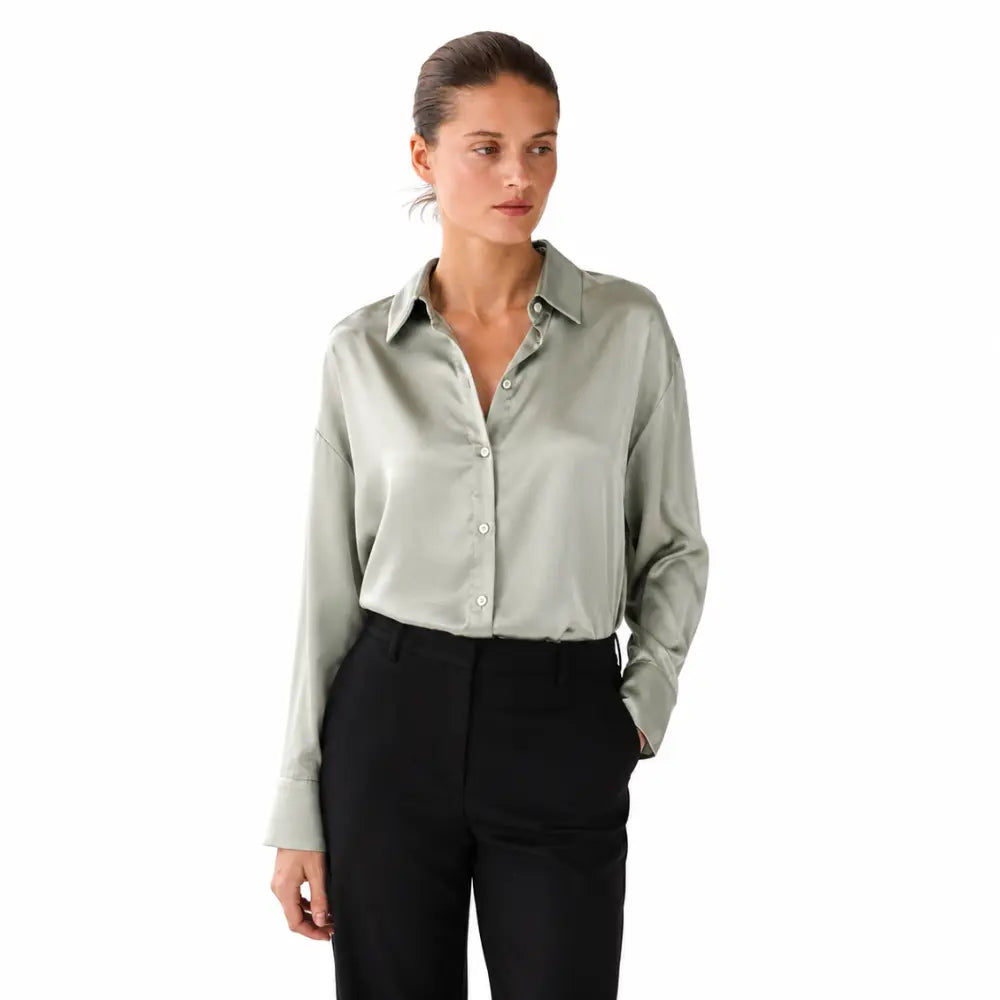 Camisa Feminina Cetim Verona Premium