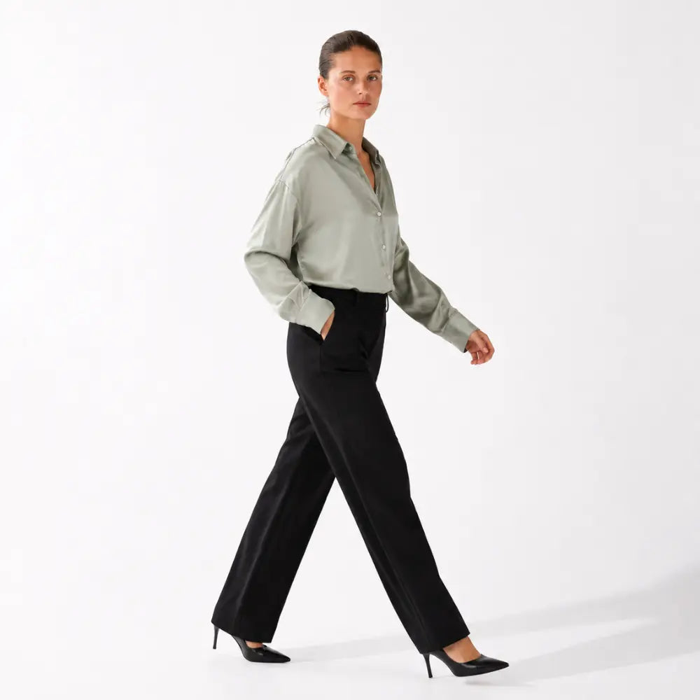 Camisa Feminina Cetim Verona Premium