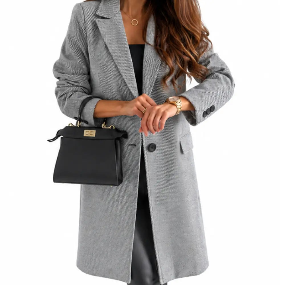 Sobretudo Feminino Alfaiataria Longo Clássico Torino Atelier