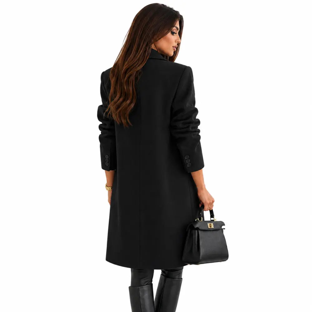 Sobretudo Feminino Alfaiataria Longo Clássico Torino Atelier