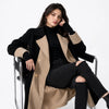 Sobretudo Feminino Longo Bicolor Firenze Privée