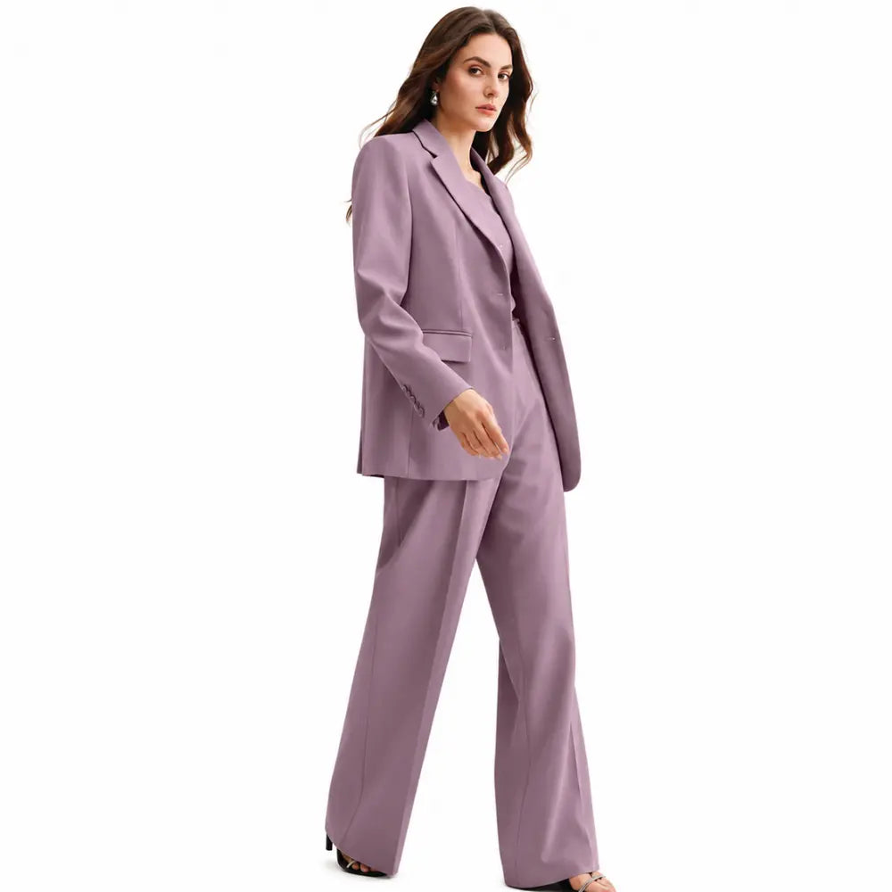Conjunto Feminino Alfaiataria Privée - Lilás