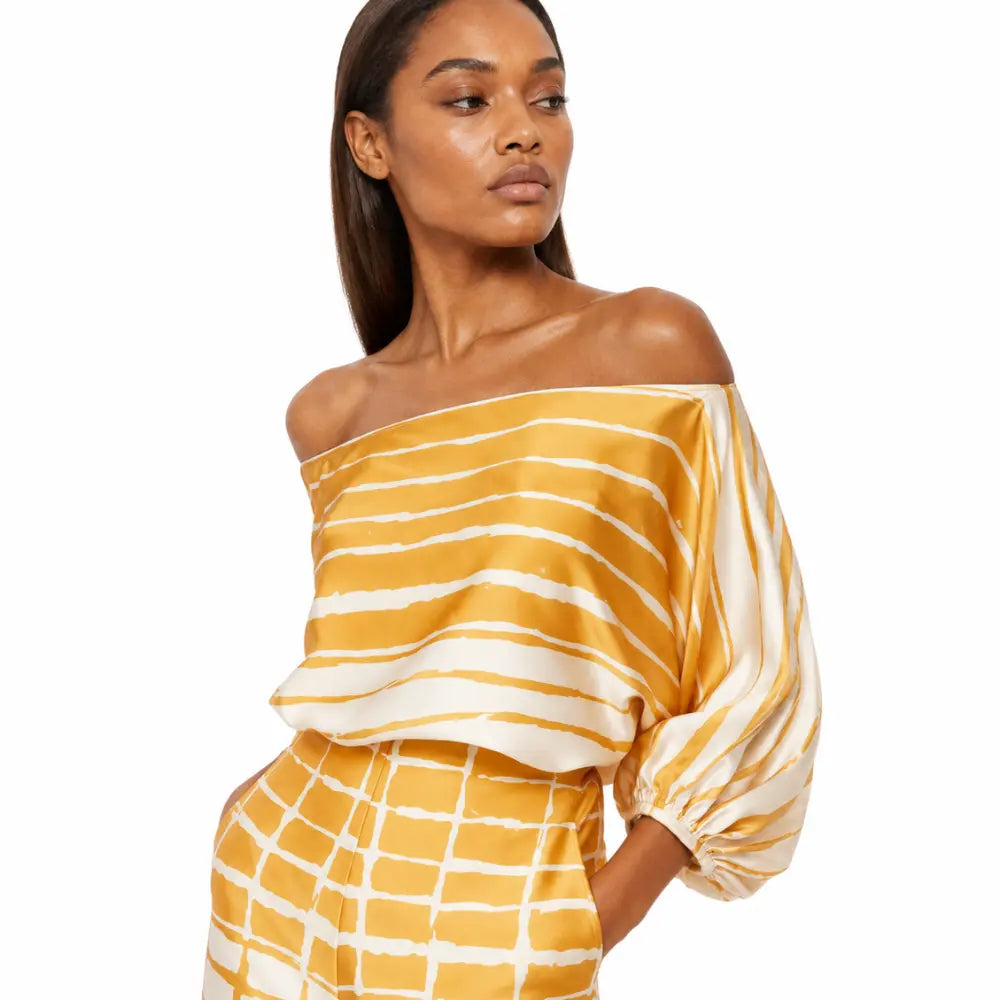 Conjunto Feminino Cetim Ombro Único Amalfi