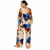Conjunto Feminino Cetim Estampado Bellissima