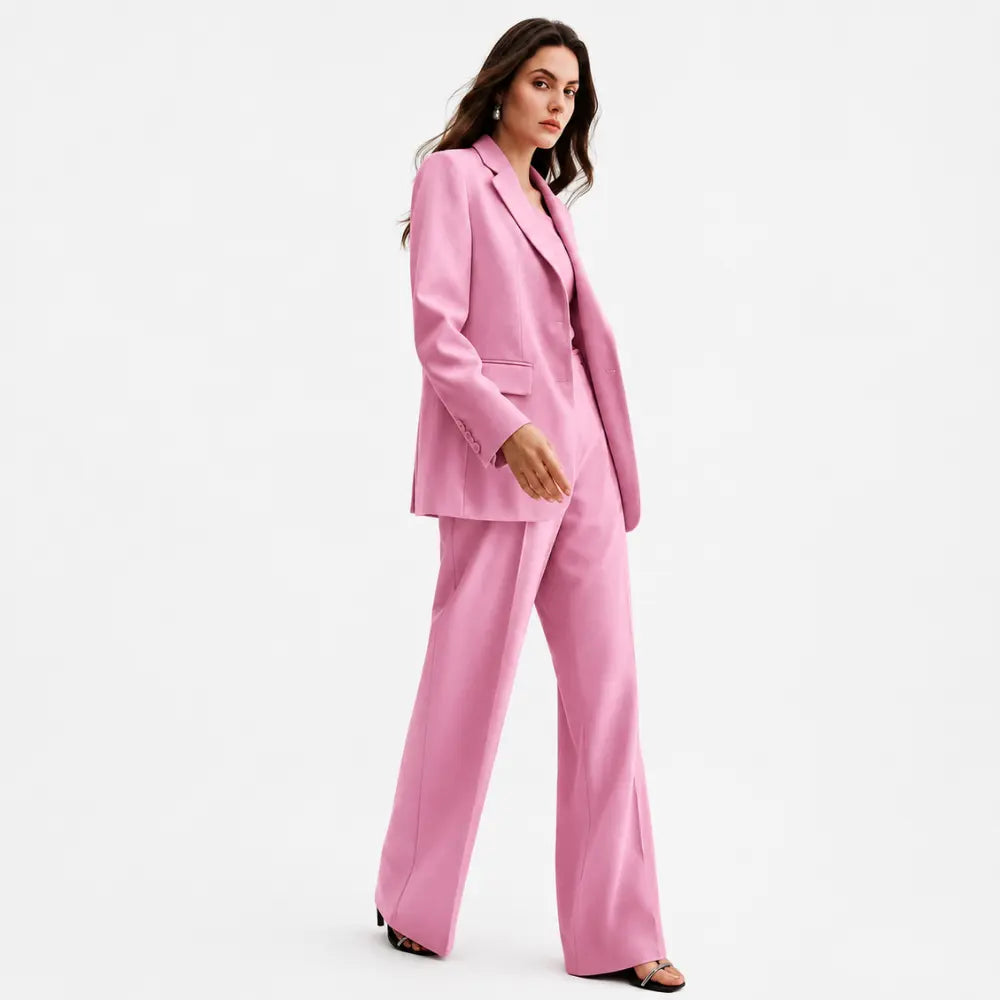 Conjunto Feminino Alfaiataria Privée - Rosa