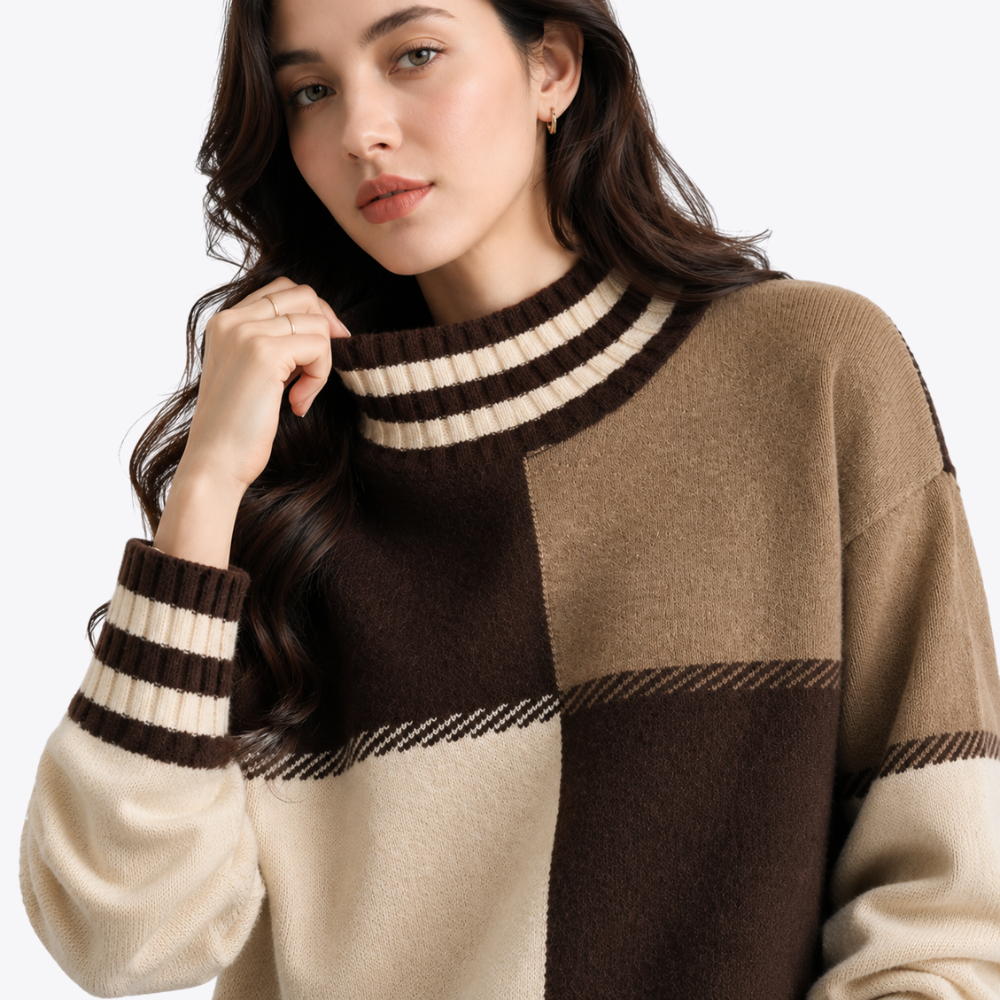 Suéter Feminino Gola Alta Aspen Firenze