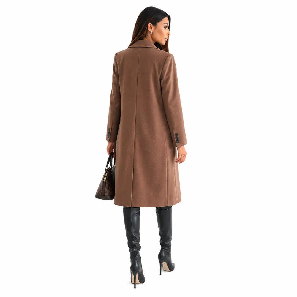 Sobretudo Feminino Alfaiataria Longo Clássico Torino Atelier