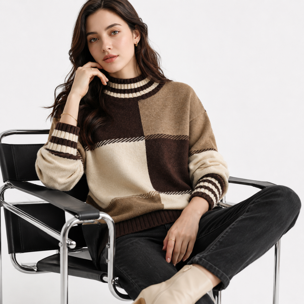 Suéter Feminino Gola Alta Aspen Firenze