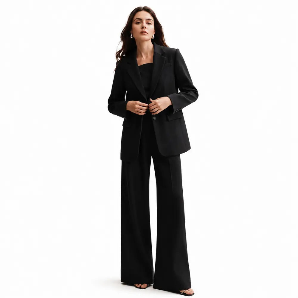 Conjunto Feminino Alfaiataria Privée - Preto