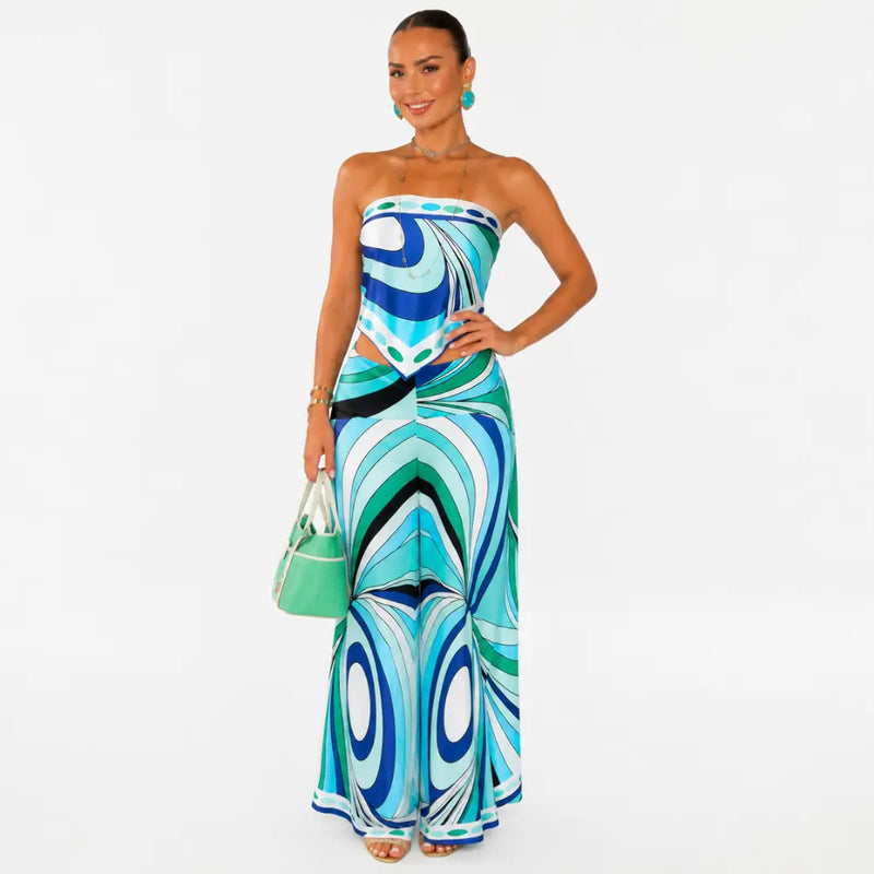 Conjunto Amalfi Émeraude Feminino Premium