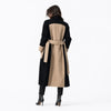 Sobretudo Feminino Longo Bicolor Firenze Privée