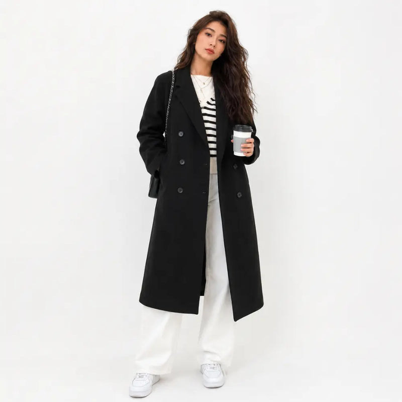 Sobretudo Feminino Longo Windsor Atelier