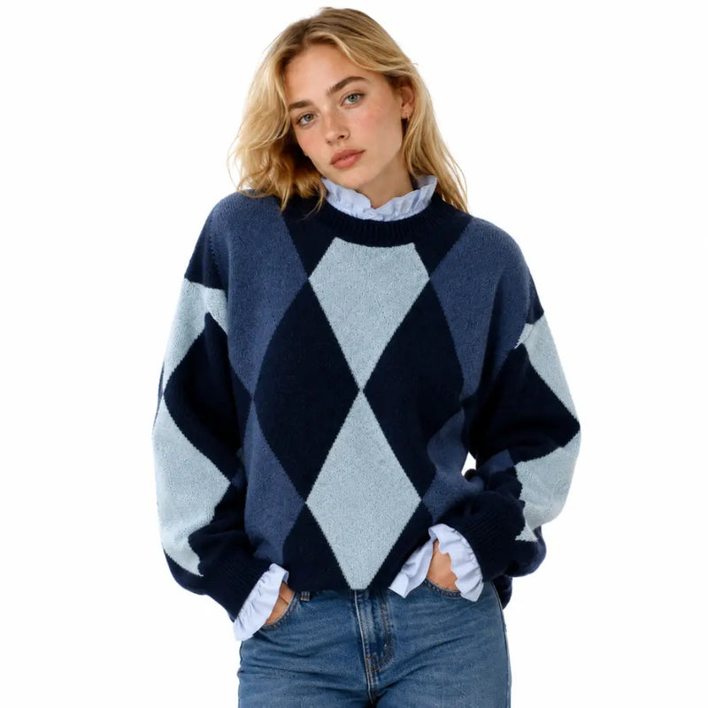 Suéter Feminino Tricô Oxford Firenze