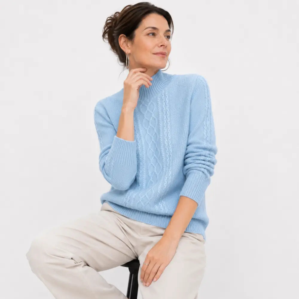 Suéter Feminino Gola Alta Windsor Firenze
